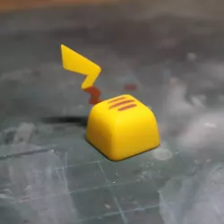 Pikachu keycap