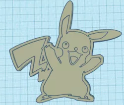 Pikachu Wall Art