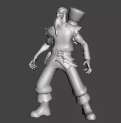 Pirate Ryze 3D Model