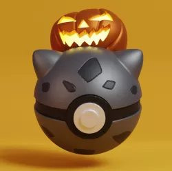 Pokemon Halloween Bulbasaur Pokeball