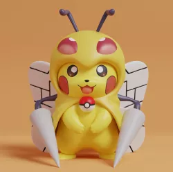 Pokemon - Pikachu Beedrill Cosplay