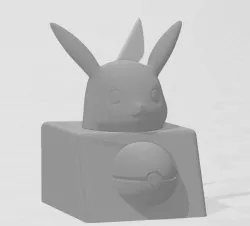 Pokemon Pikachu ESC Key Cap