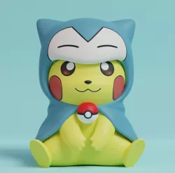 Pokemon - Pikachu Snorlax Cosplay