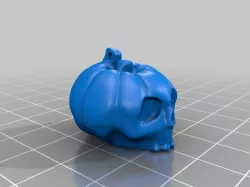 Pumpkin Skull v3 remix