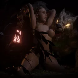 Rachel and the wolf