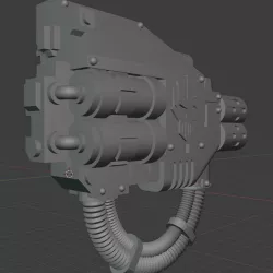 Ranged Weapons for Iron Warriros Dreadnoughts