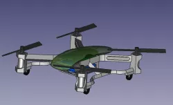 replacement chassis for mini drone