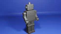 Retro Robot Model