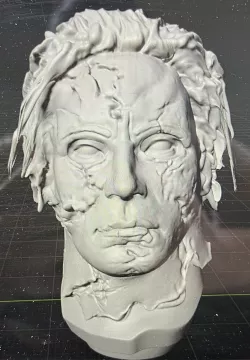 rob zombie H2 Michael Myers figure HEAD ONLY