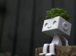 Robbie the Robot Sitting