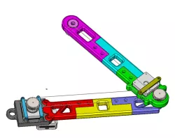 Robot Arm 2D plan