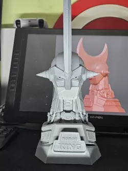 Robot King Head 3D print model