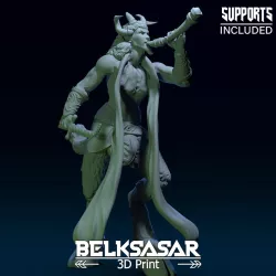 Satyr in Dynamic Pose 3D print model