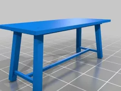 Scale Field Workshop Table