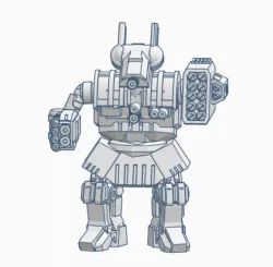 Scottish Warrior American Mecha