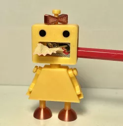 Sharpener robot girl