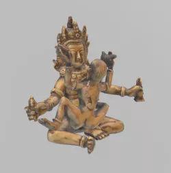 Shiva and Shakti in YabYum