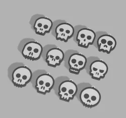 SKULL KEYCHAIN - SKULL KEYCHAIN