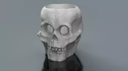 Skull Tea Light