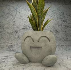 Smiling pot