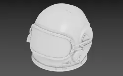 Soviet high-altitude hermetic helmet "gsh-6"
