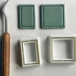 SQUARE AND RECTANGLE FRAME STAMP/CUTTERS