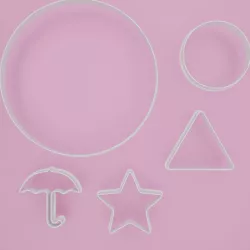 Squid game cookie cutter set (5pcs)