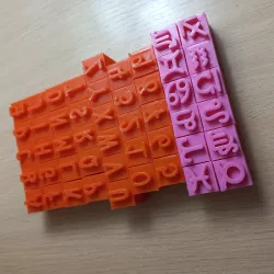 Stamps for ceramics 1.5cm