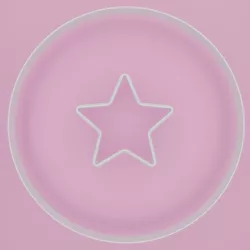 Star Squid game cookie cutter set (2pcs)