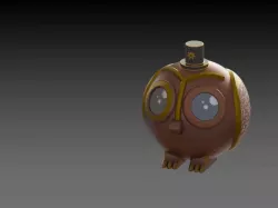 Steampunk Owl