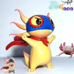 SUPER AJOLOTE axolotl