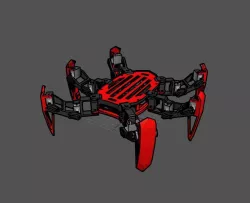 Sword leg Hexapod Robot
