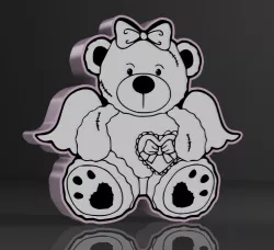 teddy bear lamp
