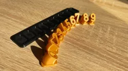 Temporary car parking phone number
