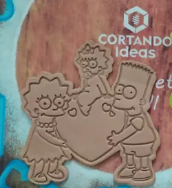 The Simpsons Cookie Stamp