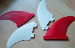 Thruster Surfboard Fins (FCS, Futures)