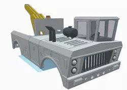 Tonka Wrecker Full Body Set with adjustable wheelbase