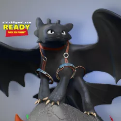Toothless  Fanart
