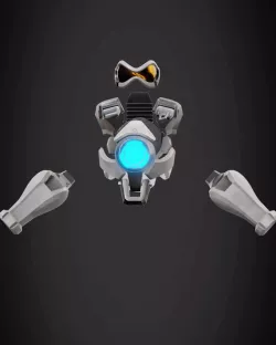 Tracer amor and mask for cosplay 3D print model
