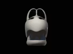 Turtle Skull Head (MB inspired)