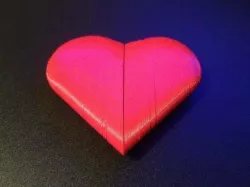 Twistable heart