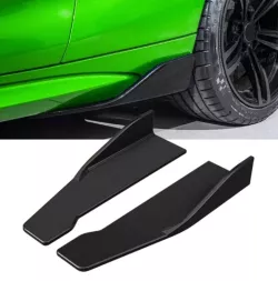 Universal 50CM Length Car Side Splitter For Audi BMW E90 For VW Golf 5 6