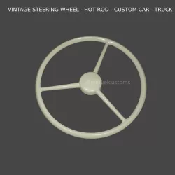 VINTAGE STEERING WHEEL - HOT ROD - CUSTOM CAR - TRUCK