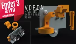 VORON Fan Duct - Ender 3 / PRO extra parts