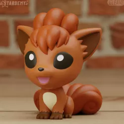 vulpix chibi 2 models gleam easy print pokemon