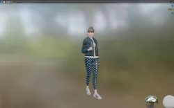 Walking Girl Model #1