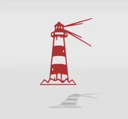 wall decor lighthouse