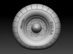 Wheel balloon FULDA for VW Kubelwagen