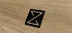 Z plate keychain 3D print model