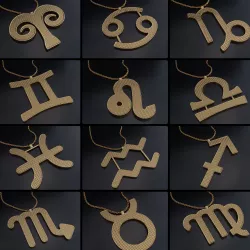 Zodiac Sign Pendants